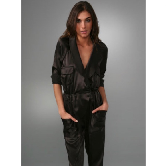 WINK Silk Charmuse Jill Jumpsuit - Picture 2 of 12